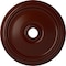 Ekena Millwork Diane Ceiling Medallion (Fits Canopies up to 6 1/4"), 24"OD x 3 5/8"ID x 1 1/4"P, Brushed Mahogany CM24DIBMF - alternate 1